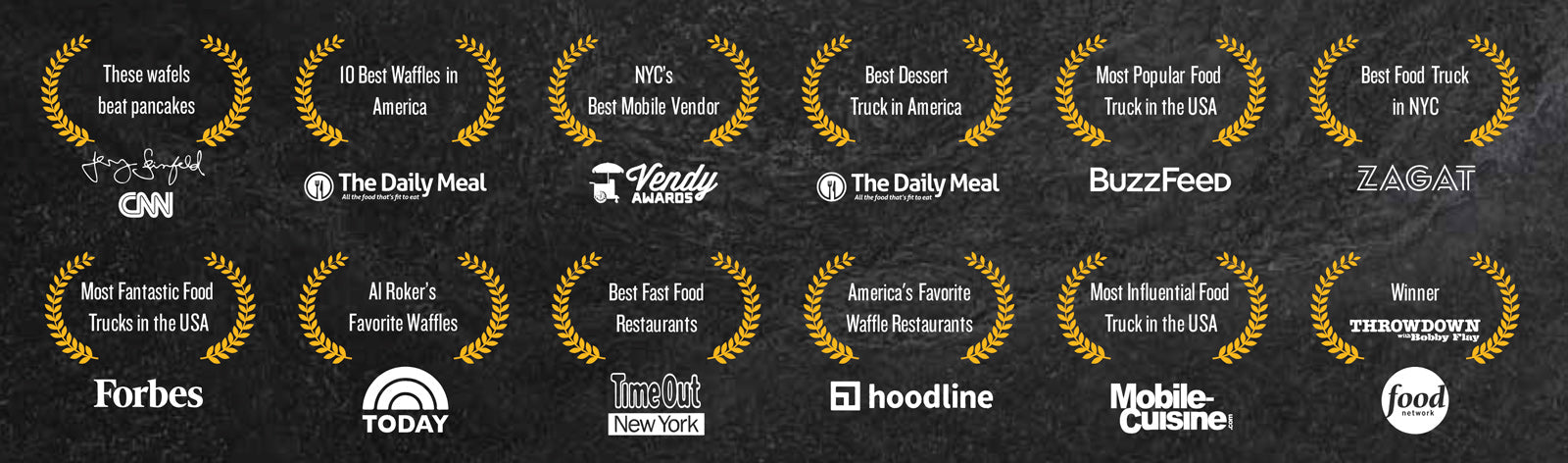 Many awards won by wafels and dinges