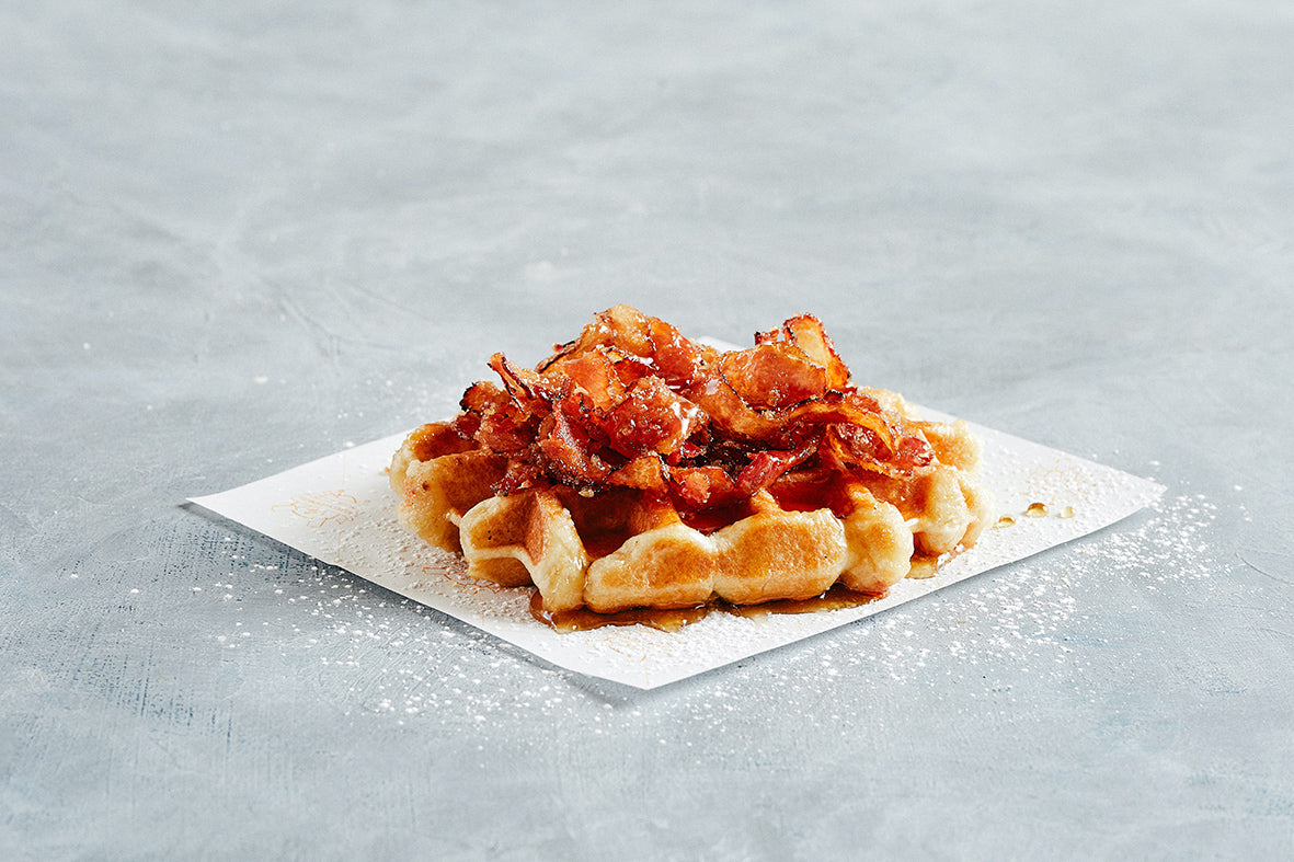 liège wafels & bourbon maple syrup-Wafels & Dinges