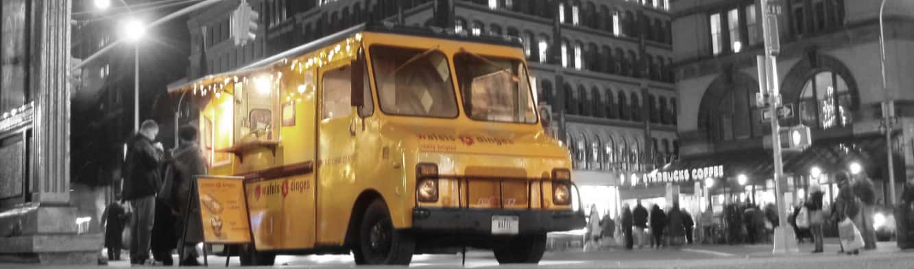 Our old 1968 Chevy waffle truck