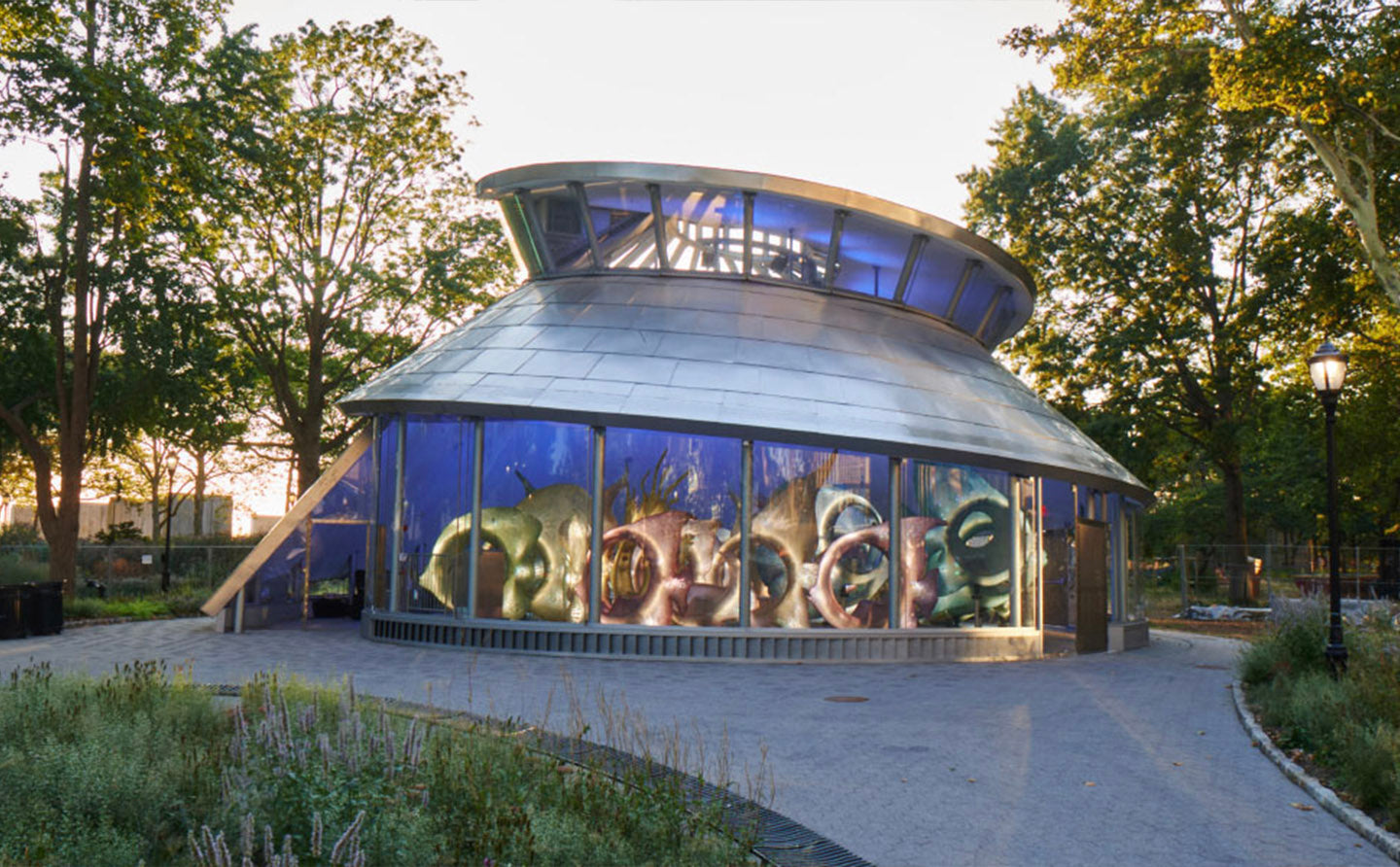 SeaGlass Carousel at  the Battery Park in New York