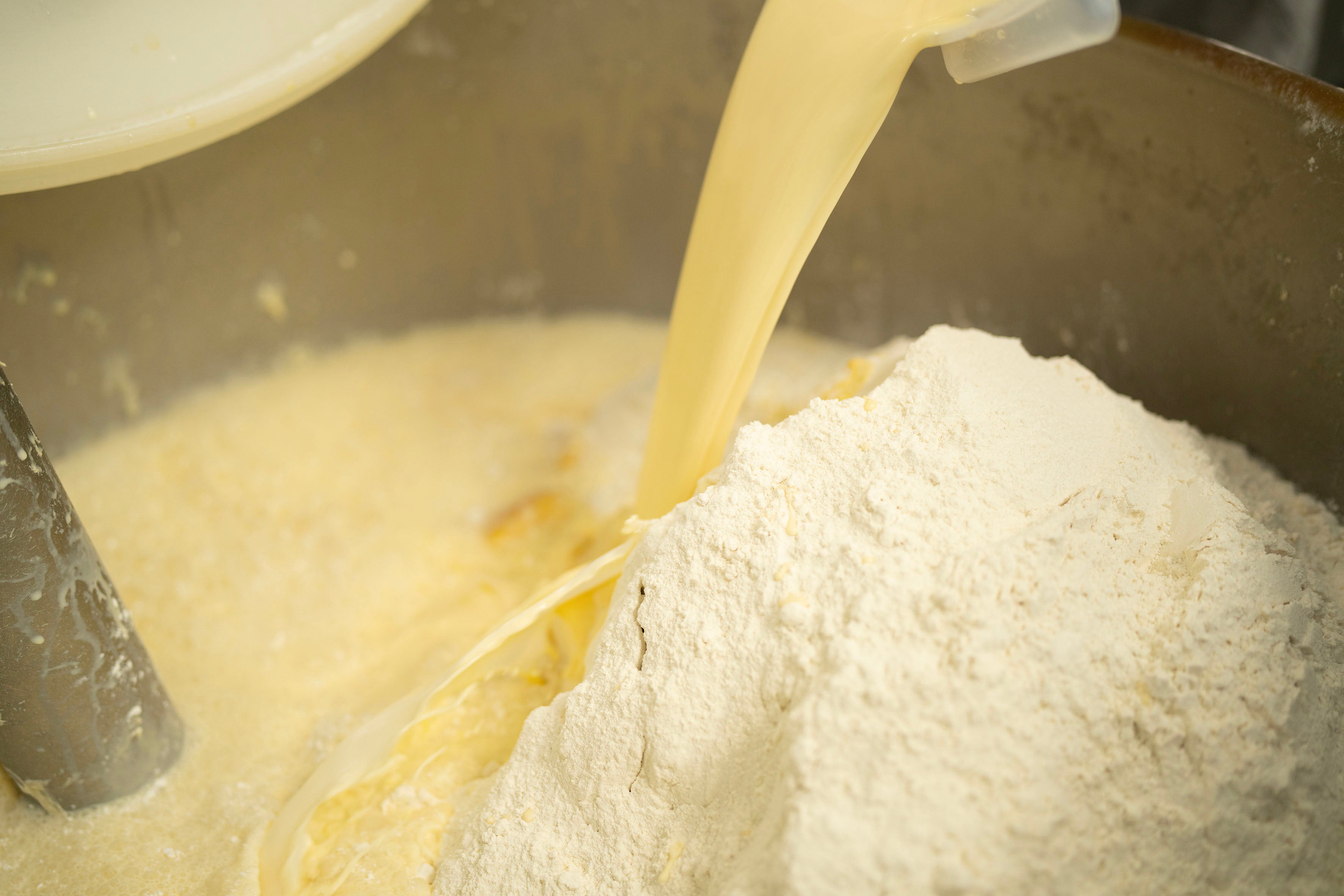 A Preparation of Waffels Dough