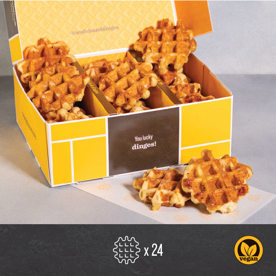 liège wafelinis {vegan}-Wafels & Dinges