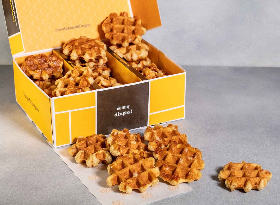 liège wafelinis {vegan}-Wafels & Dinges