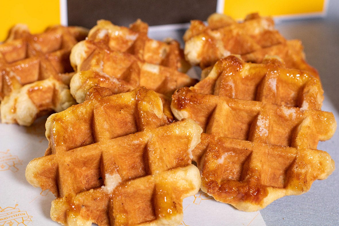 liège wafelinis {gluten free}-Wafels & Dinges