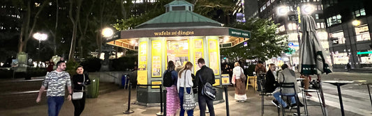 Bryant Park-Wafels &amp; Dinges