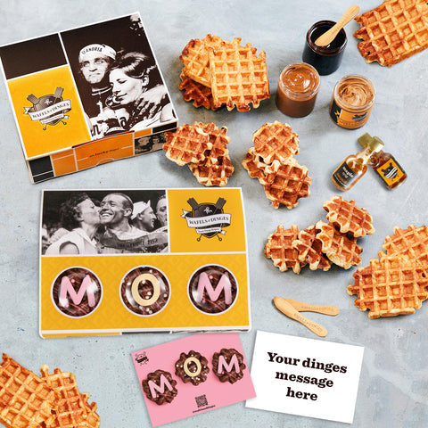special edition MOM, Queen of Wafels, box-Wafels & Dinges