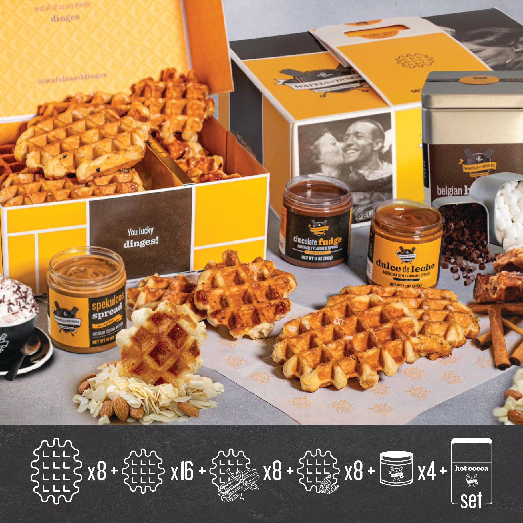 royale box of everything-Wafels & Dinges