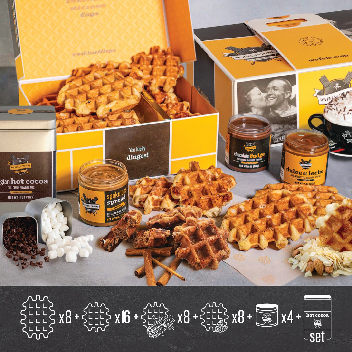 Royale box of everything-Wafels & Dinges