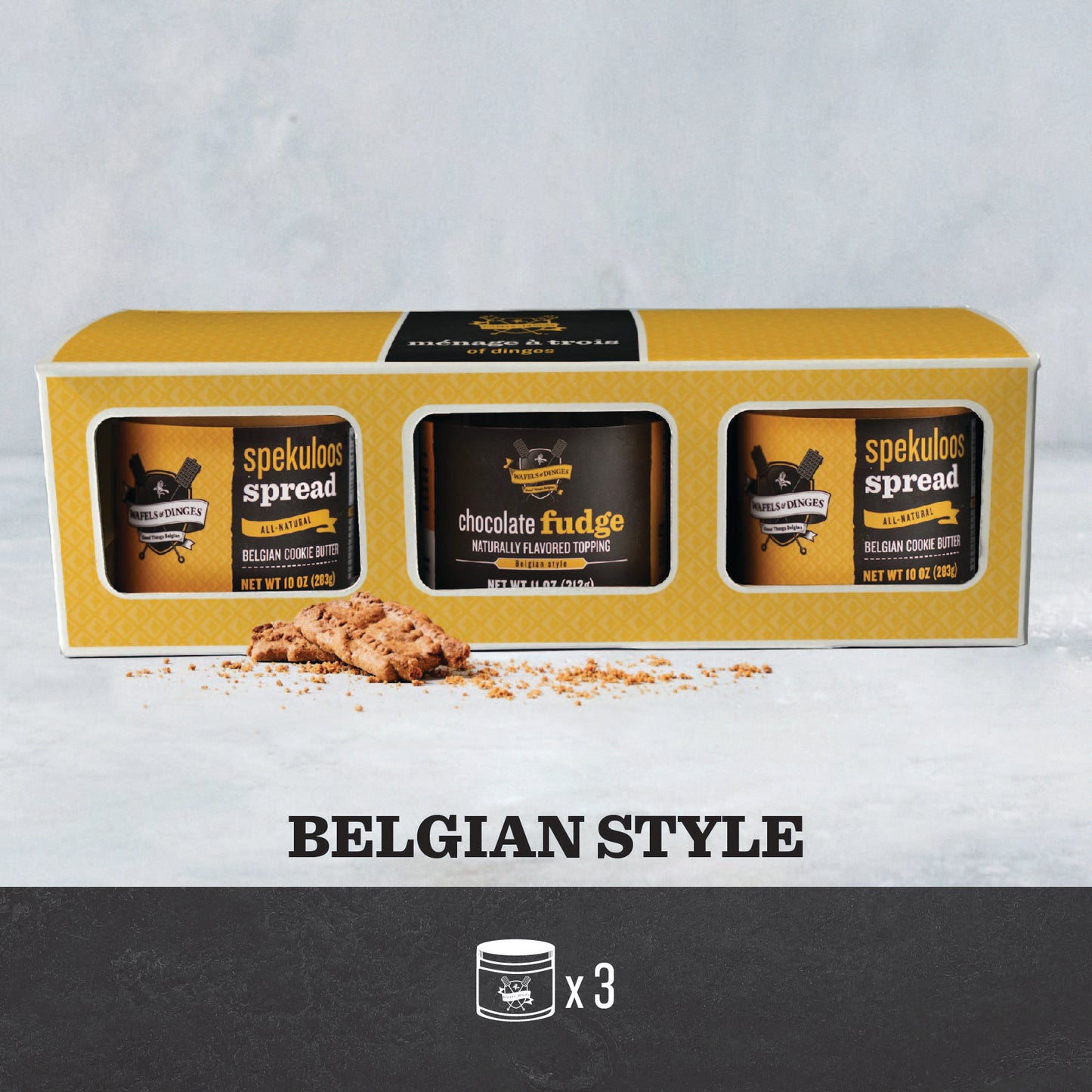 ménage à trois {belgian style}-Wafels & Dinges