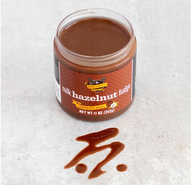 milk hazelnut fudge