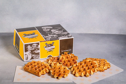 connoisseur box liège waffles vegan style