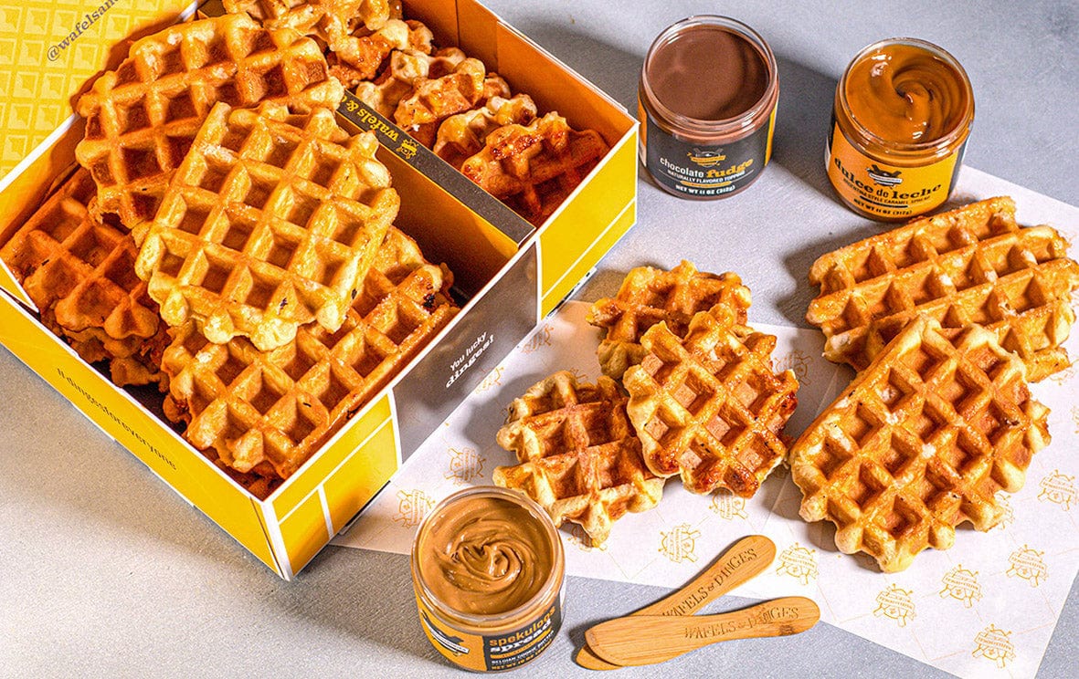 extravaganza box liège waffles gluten free
