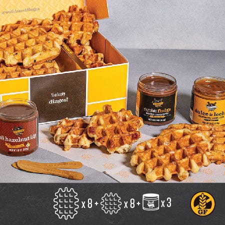 extravaganza box liège waffles gluten free